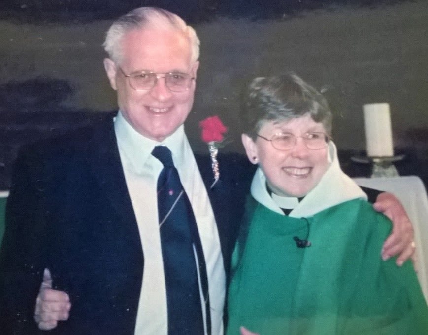 Andrew Woffenden in church