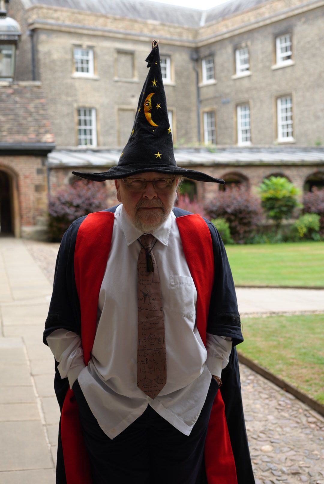 Man in wizard hat