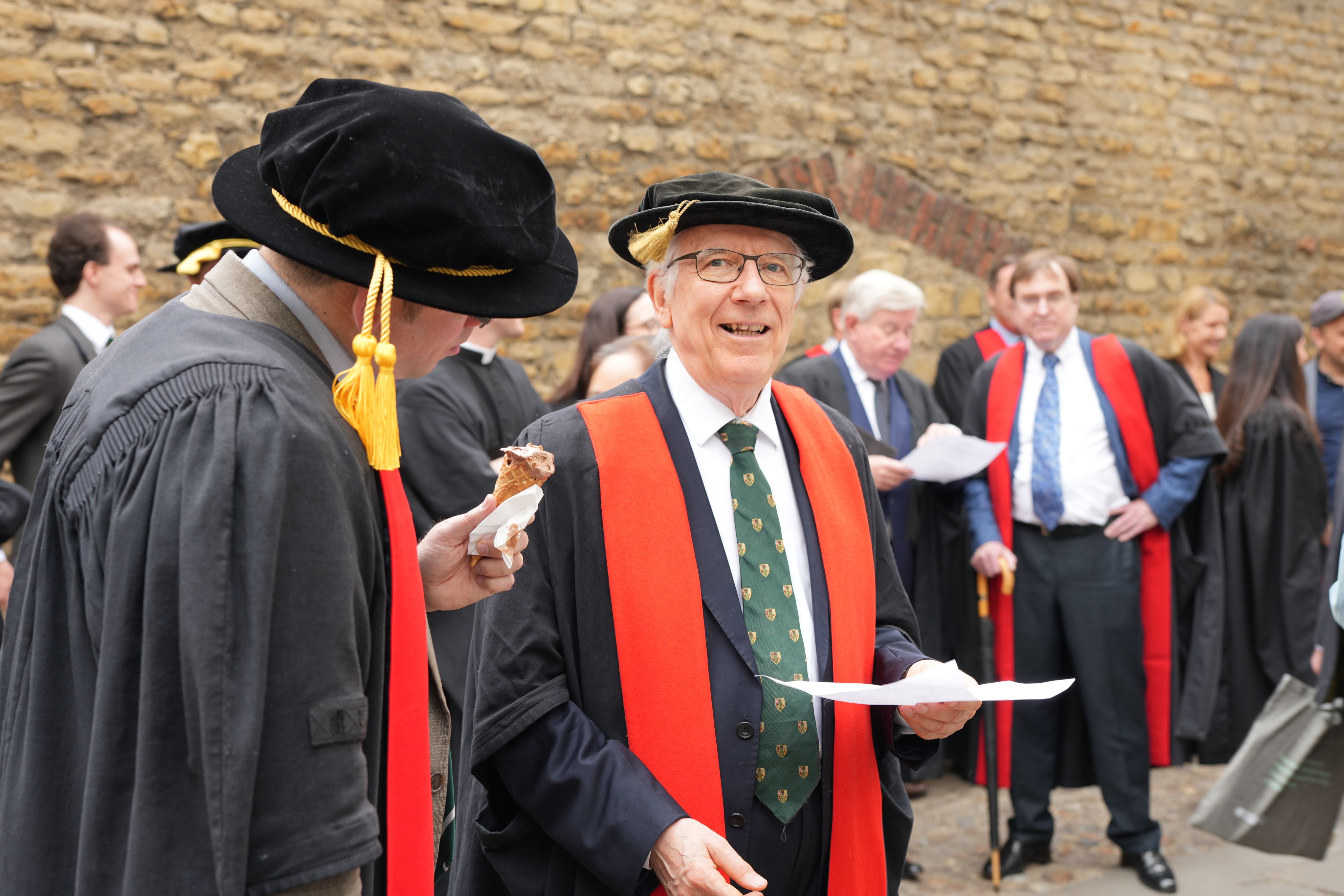 Fellows outside Senate House