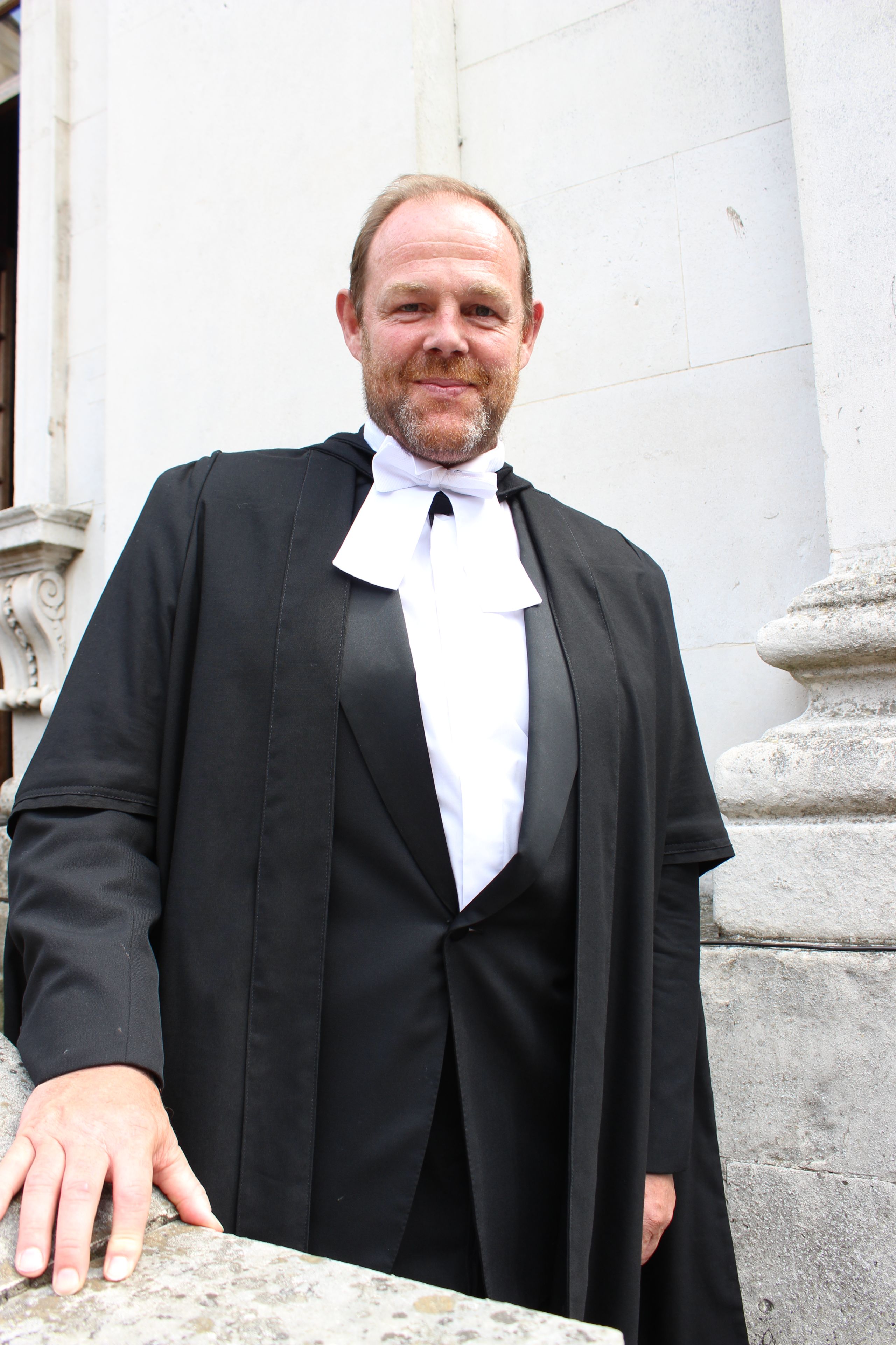 Graduate leaving Senate House