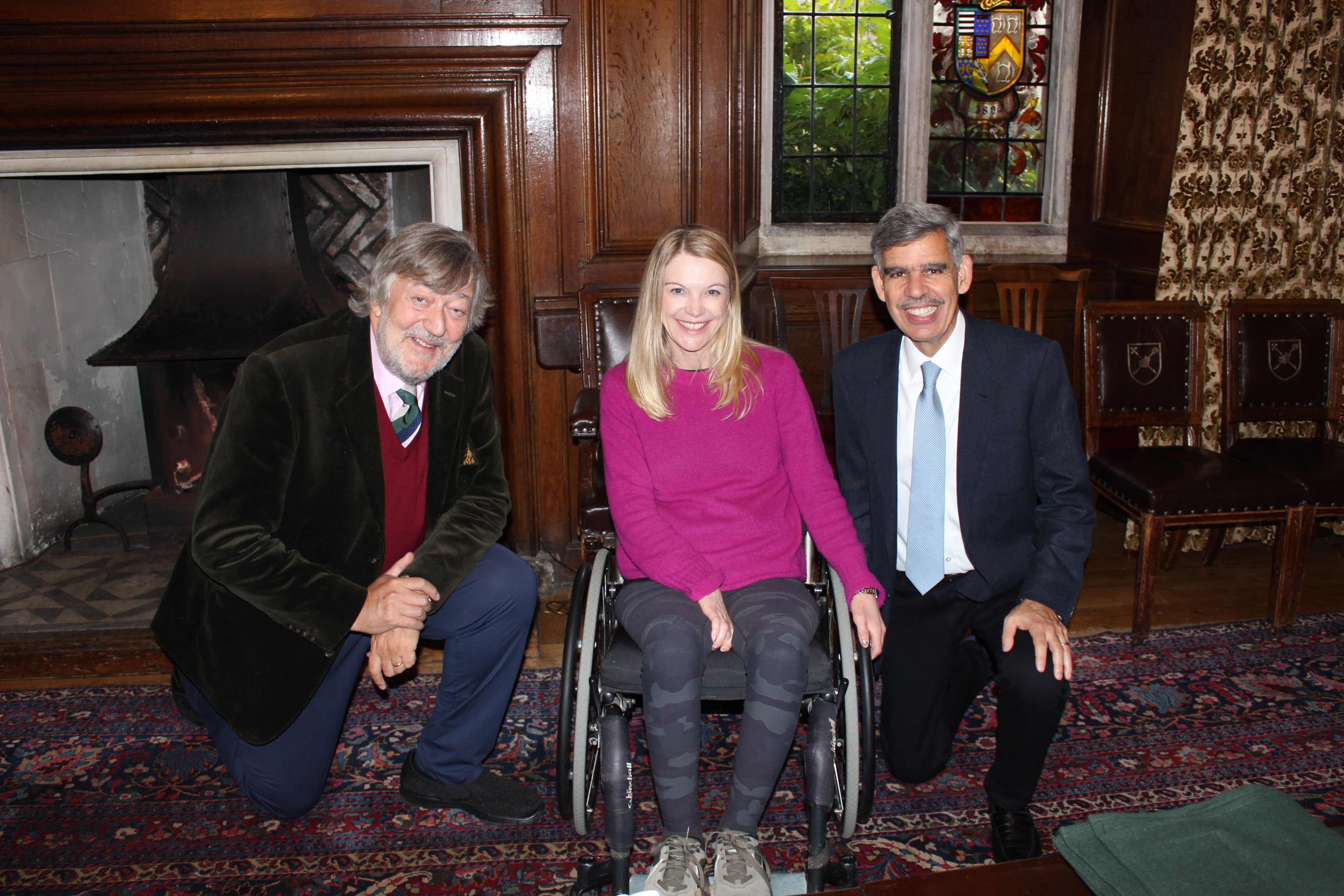 Stephen Fry, Tara Howell & Mohamed El-Erian