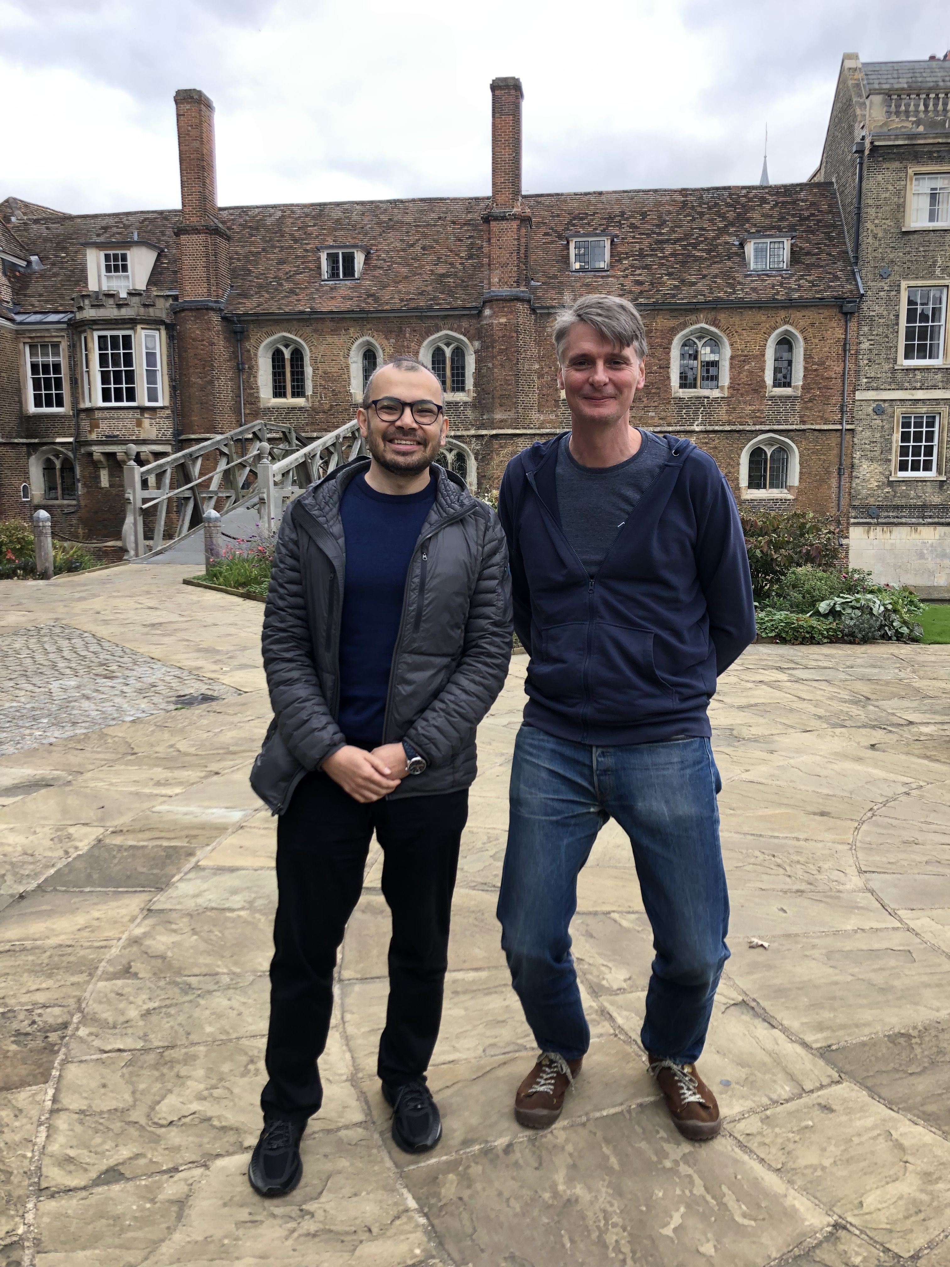 Demis Hassabis and Prof Neil Lawrence