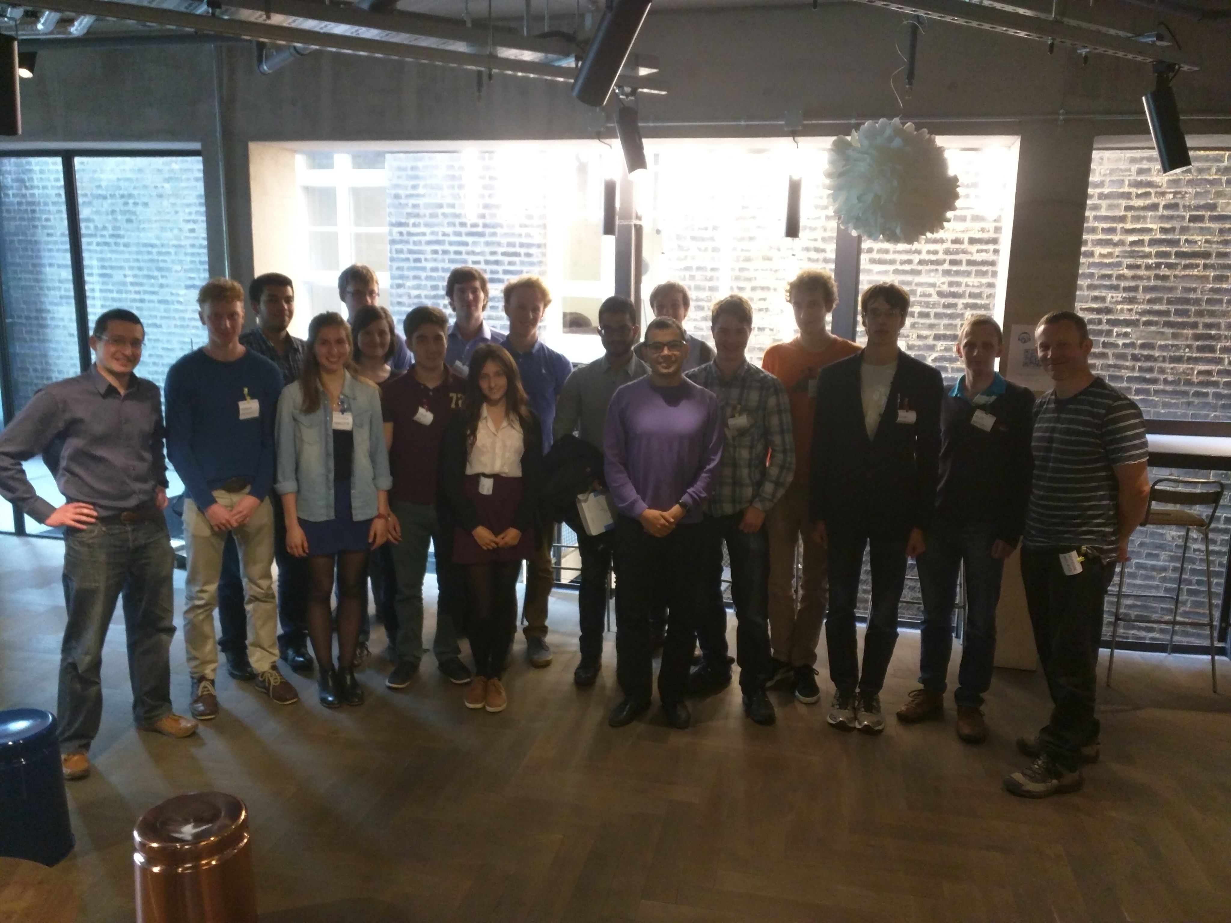 Queens' students at DeepMind